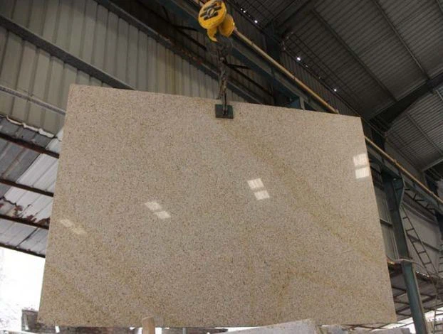 Rusty Yellow G682 Granite Slabs