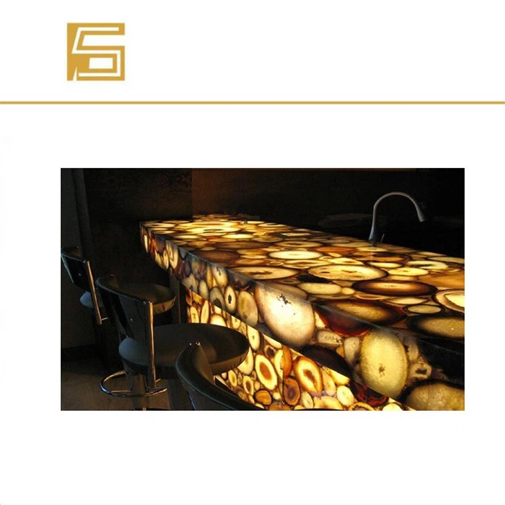 New Design Led Marbles Lumi Stone Technology For Decoration